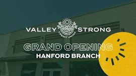 Valley Strong Hanford Branch Opening