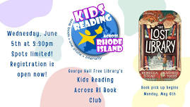 Kids Reading Across Rhode Island Books Club