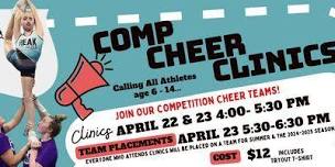 Peak Comp Cheer Clinics