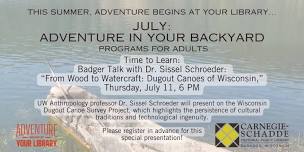 Time to Learn: Badger Talk with Dr. Sissel Schroeder