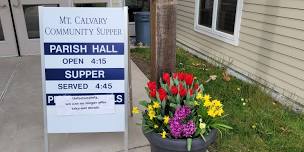 Mt. Calvary Community Supper April 2024 Menu