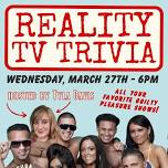 Reality TV Trivia @ Obscura