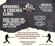 FREE Baseball Coaches and Players Clinic for Palisade Little League Registrants