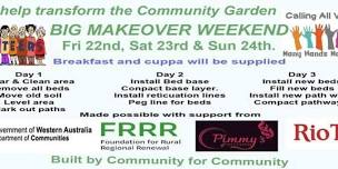 Big Garden Makeover 22, 23 & 24th March 2024.