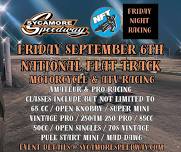 September 6 — Motorcycle & ATV Racing Night 1 — National Flat Track