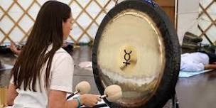 Sound journey with gong, singing bowls, drum, chimes & tuning forks