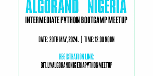 Algorand Nigeria: Intermediate Bootcamp Python Meetup