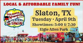 C&M Circus is coming to Slaton, TX!