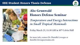 SBE Student Honors Thesis Defense: Abe Grunwald