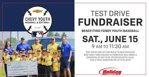 Chevy Drives Youth Baseball – St. Peter Athletic Club Booster Day