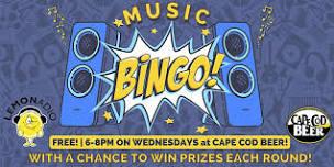 Music Bingo w/ Lemonadio at Cape Cod Beer!