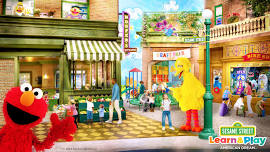 Sesame Street Learn & Play Educational Play Center at American Dream