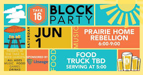 Saturday Take 16 Block Party - Sponsored by Lineage Logistics