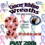 Cancer Ribbon Wreath with Kenzy & Linda ~ MUST RSVP!