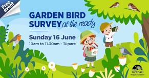 Garden Bird Survey at the Ready