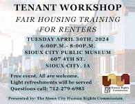 Fair Housing Tenant Workshop