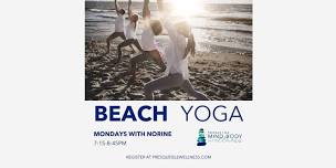 Beach Yoga with Norine