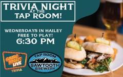 Trivia at the Sawtooth Brewery Tap Room in Hailey