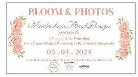 BLOOM & PHOTOS Floral Crown Making & Mini Photo Session Workshop