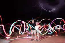 Private Light Painting Experience: Sand Dunes Fun