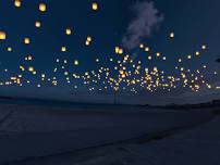 Senshu Beach Lantern Festival