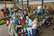 6/13 Volunteer Flower Planting Day with Downtown Driggs Association