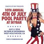 ORLOVE's 10th Annual 4th of July POOL PARTY at Skybar