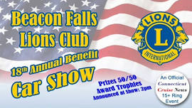 Beacon Falls Lions Club 18th Annual Car Show