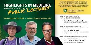 USASK Highlights in Medicine - Public Lectures Presentations