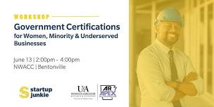 Small Business Certifications for Women, Minority, & Underserved Businesses