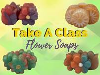 Flower Soaps by Chronically Clean at Wildwood Cultural Center