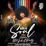 Back To Soul - Old School Party Series