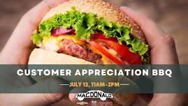 Customer Appreciation BBQ