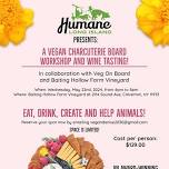 Vegan Charcuterie Board and Wine Tasting Event