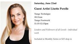 Guest Artist Lisette Perelle @ ADT: Tango Technique & Footwork