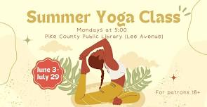 Summer Yoga Class