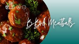 Community Meal (BBQ Meatballs)