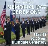 American Legion Memorial Day Ceremony