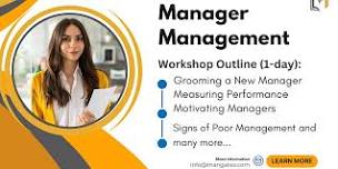 Manager Management 1 Day Workshop in Naperville, IL on Jun 21st, 2024