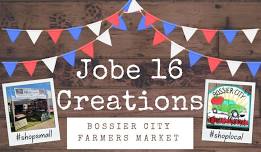 Jobe 16 Creations at the Bossier City Farmer's Market