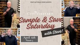 Sample & Save Saturday with Steve