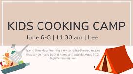 Kids Cooking Camp