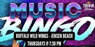 Music Bingo at Buffalo Wild Wings - Jensen Beach -  100 in prizes  ,