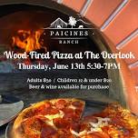 Wood-Fired Pizza Dinner at the Overlook on Thursdays