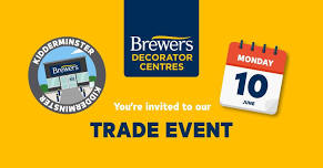 Trade Event at Brewers Decorator Centres Kidderminster