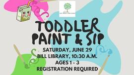 Paint and Sip Toddler Edition!