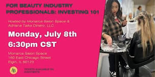 For Beauty Industry Professionals  Investing 101,