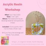 Sun 7 April - Acrylic Resin Vase