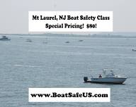 Boat Safety Class in Mount Laurel