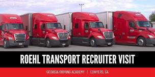 Roehl Transport Transportation Recruiter Event in Conyers